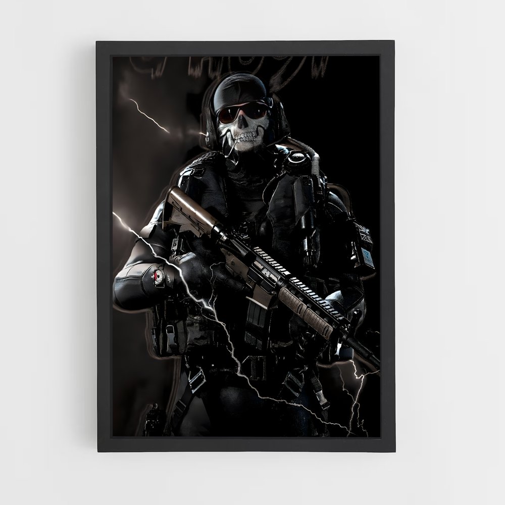 Poster Shadow Operative – affiche Call of Duty (vue 2)